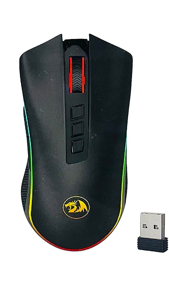 Mouse Gamer Cobra Pro Wireless Sem Fio USB 2.4G M711-PRO