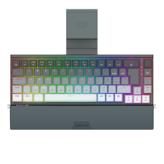 Teclado Mecânico Shaco Pro Switch Marrom Tri-mode