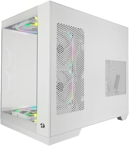 Gabinete Gamer Wideload Pro - Mid Tower Branco/Preto