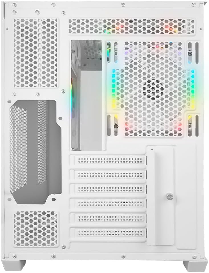 Gabinete Gamer Wideload Pro - Mid Tower Branco/Preto