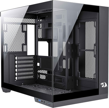 Gabinete Gamer Wideload Pro - Mid Tower Branco/Preto