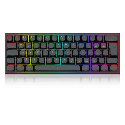 Teclado Magnético Gamer Fidd 60% Switch Pink Linear K638-RGB