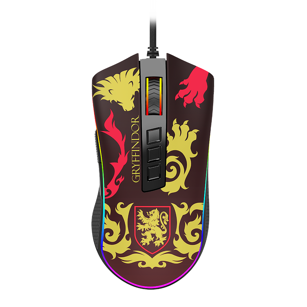 Mouse Gamer Gryffindor Cobra RGB 12400 DPI - HP-711G
