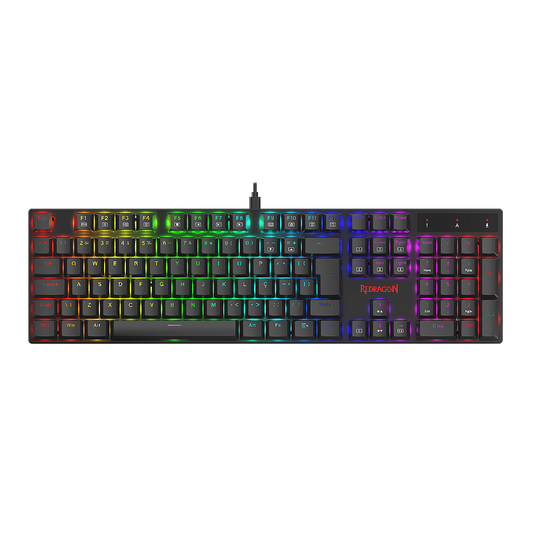 Teclado Mecânico Gamer Apas Full Switch Low Marrom K535-KB