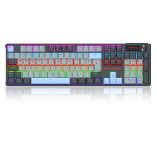 Teclado Mecânico Gamer Caesura Switch Marrom K718GB-R